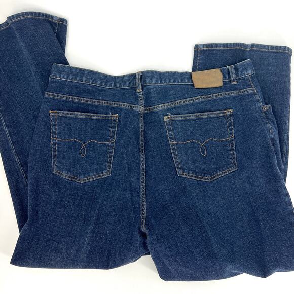 Vintage Womens Lauren Ralph Lauren Stretch Denim Jeans Size XXL **READ** - Picture 2 of 10